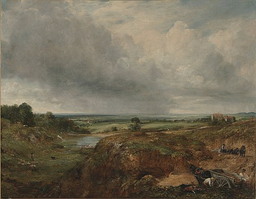 Branch Hill Pond, Hampstead Heath (1824), , John Constable
