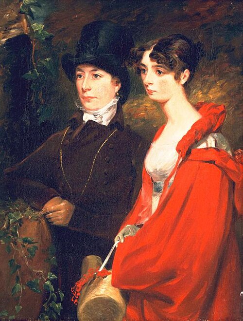Anne and Mary Constable The Artist's Sisters, 1818, John Constable