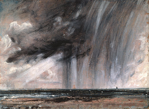 Orage sur la mer, 1824, John Constable