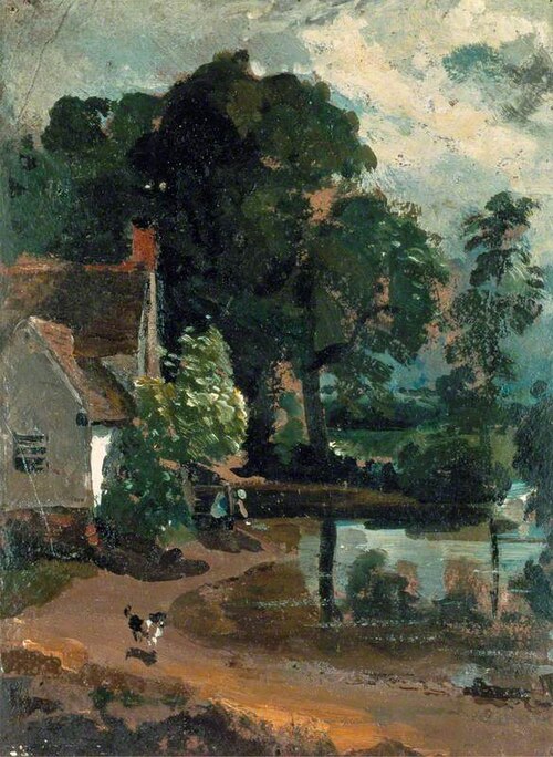 Willy Lott's House, near Flatford Mill, 1810, John Constable