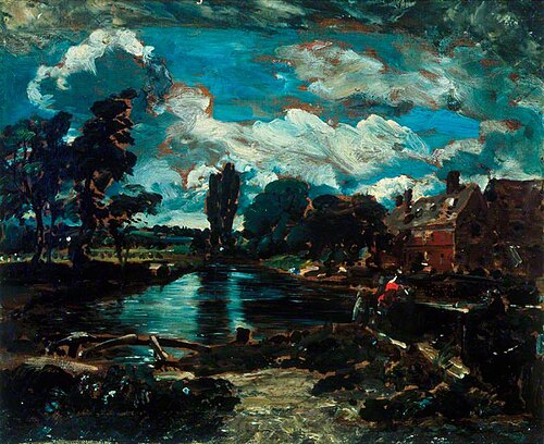 Flatford Mill from a Lock on the Stour, 1811, John Constable