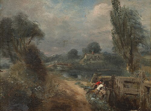 Study for 'Boys Fishing', 1813, John Constable
