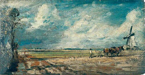 Spring: East Bergholt Common, 1814, John Constable