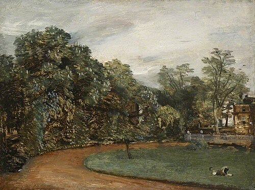 West Lodge, East Bergholt, 1813, John Constable