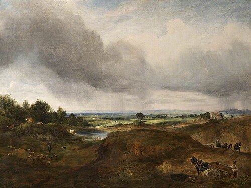 Hampstead Heath, 1820, John Constable
