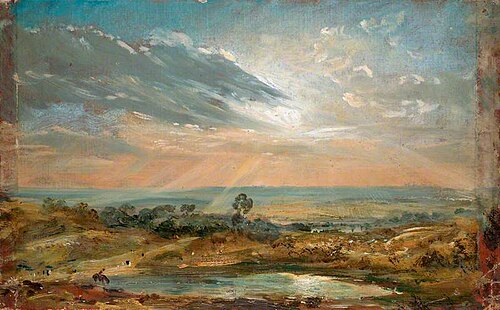 Branch Hill Pond, Hampstead, 1821, John Constable