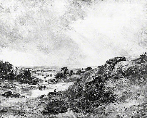 Branch Hill Pond, Hampstead, 1819, John Constable