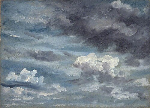 Study of Clouds, 1821, John Constable