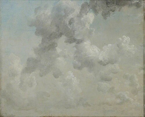 Study of Clouds, 1822, John Constable