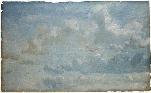 Cloud Study, 1822, John Constable