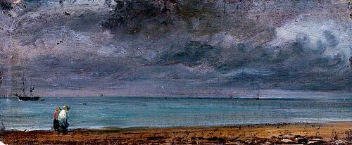 Brighton Beach, 1824, John Constable