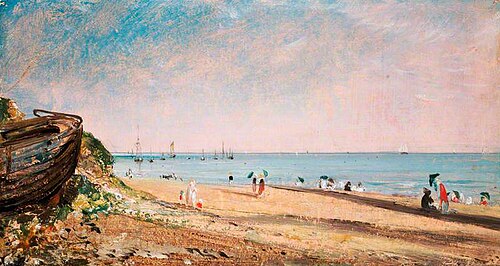 Brighton Beach, 1824, John Constable