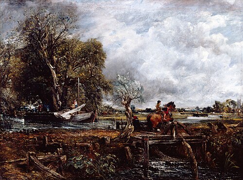 The Leaping Horse, 1825, John Constable