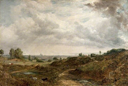 Hampstead Heath, 1830, John Constable