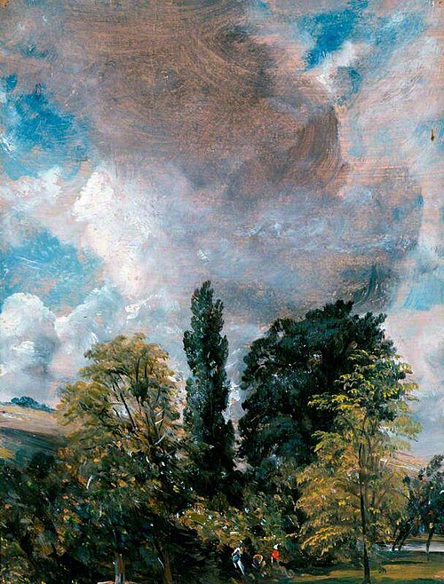 The Close, Salisbury, 1829, John Constable
