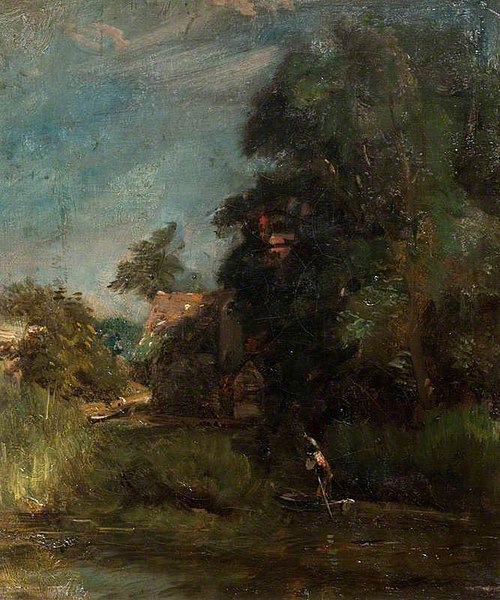 The Valley Farm (sketch), 1835, John Constable