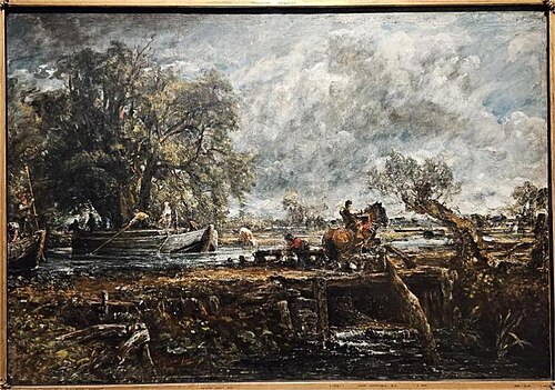 The Leaping Horse (full-scale study), 1825, John Constable