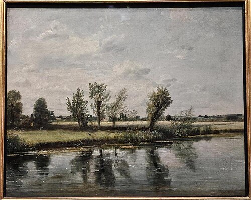 Water Meadows near Salisbury, 1820, John Constable