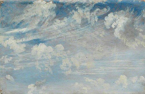 Study of Cirrus Clouds, 1822, John Constable
