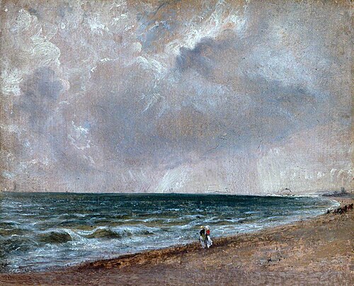 Seascape Study: Brighton Looking West, 1826, John Constable
