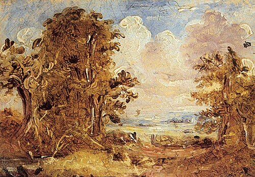 Dedham Vale, Suffolk, , John Constable