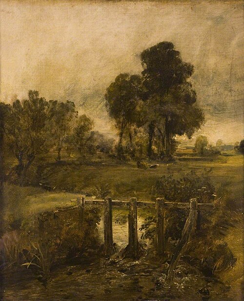 Landscape near Dedham, , John Constable