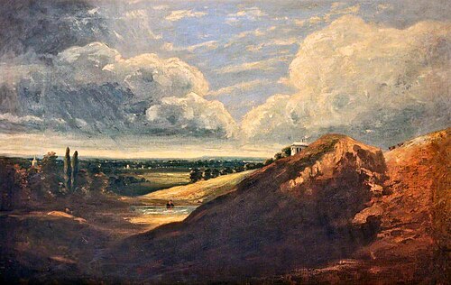 Hampstead Heath, Branch Hill Pond, , John Constable