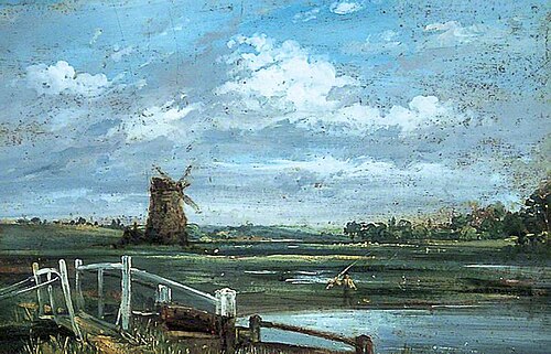 Near Haddon, Derbyshire (?), , John Constable