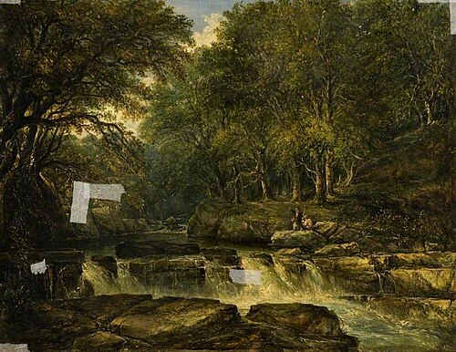 On the Wye, Herefordshire, , John Constable