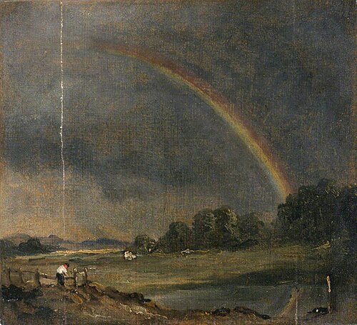 The Rainbow, , John Constable