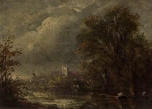 On the Stour, , John Constable
