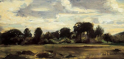 The Field by the Wood, , John Constable