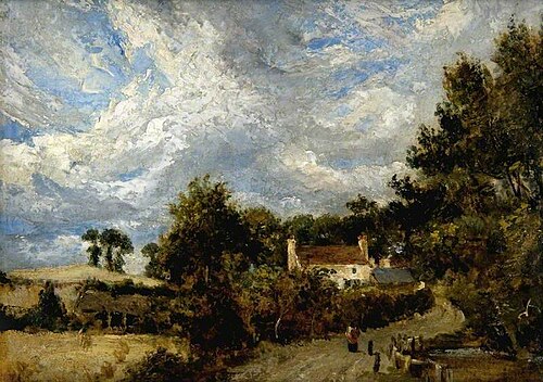 House by the Road, , John Constable