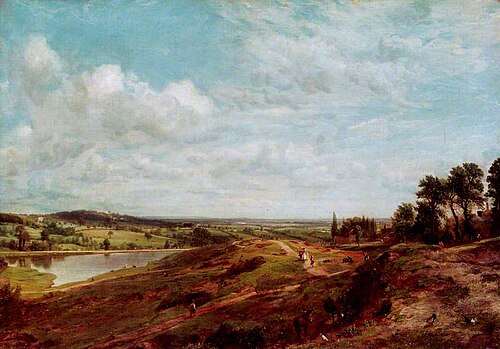 Hampstead Heath, 1825, John Constable