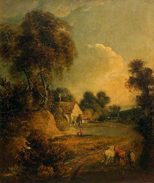 Landscape, , John Constable