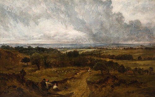 Hampstead Heath, , John Constable