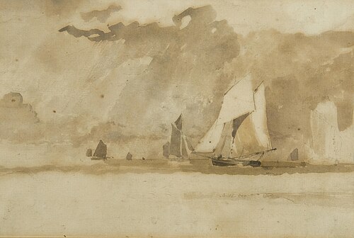 Seascape, , John Constable
