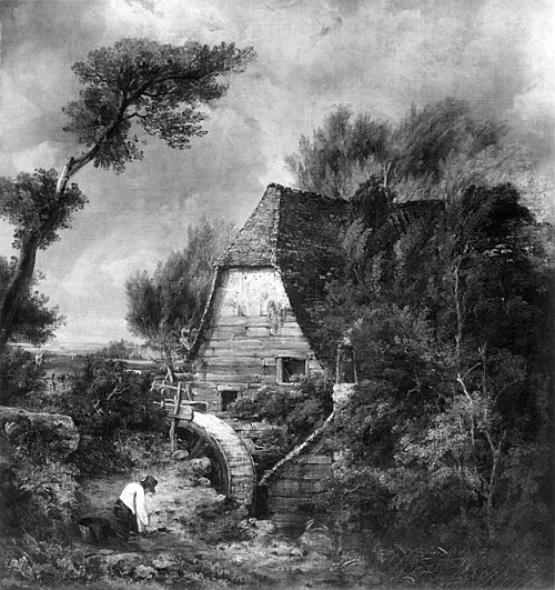 The Old Mill, 1820, John Constable