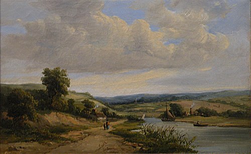 Paysage, 1825, John Constable
