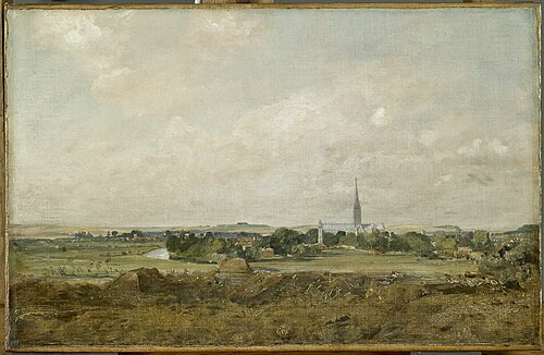 View of Salisbury, 1820, John Constable