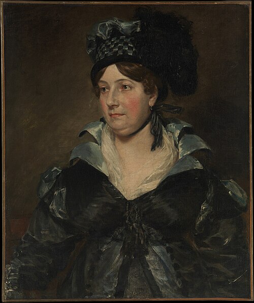 Mrs. James Pulham Sr. (Frances Amys, ca. 1766–1856), 1818, John Constable