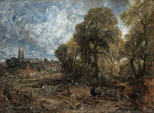 Stoke-by-Nayland, 1836, John Constable