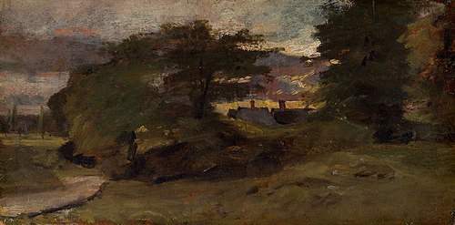 Landscape with Cottages, 1809, John Constable