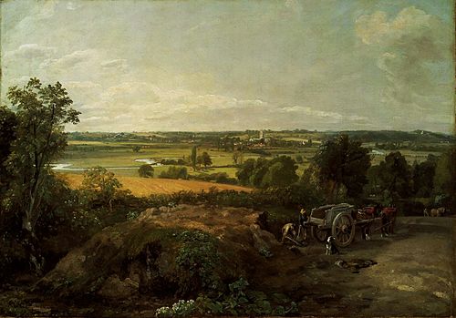 Stour Valley and Dedham Church, 1814, John Constable