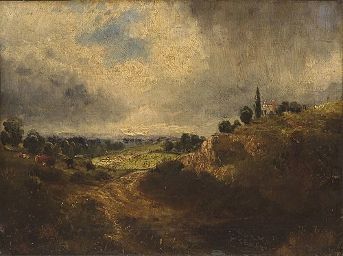 Branch Hill Pond, Hampstead Heath, , John Constable