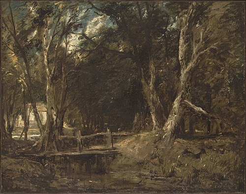 Dell at Helmingham Park, , John Constable