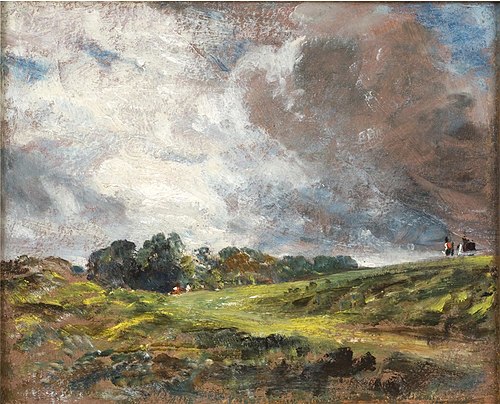Hampstead Heath, 1821, John Constable