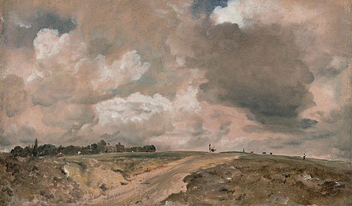 Road to the Spaniards, Hampstead, 1822, John Constable
