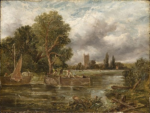 The Stour, , John Constable