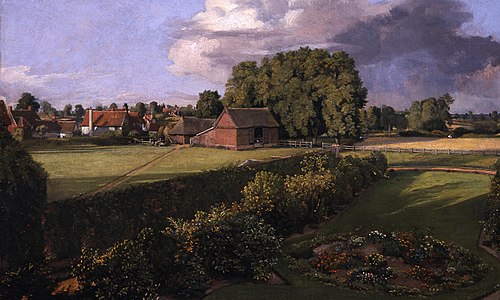 Golding Constable's Flower Garden, 1815, John Constable